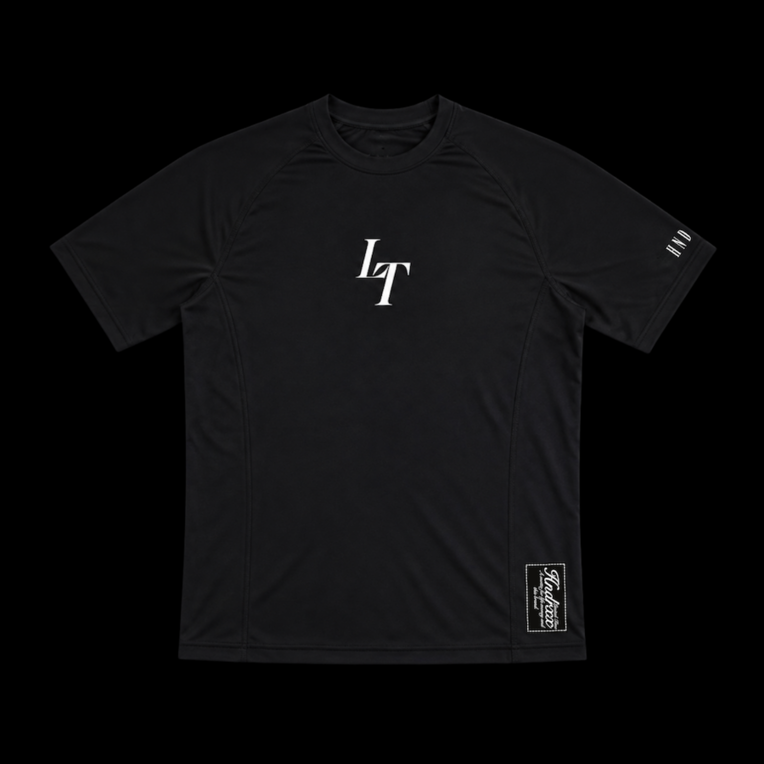 LT Black Short Sleeve Compression Shirt